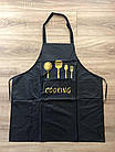 Фартух водонепроникний Кухня для кухні, для творчості, для роботи водовідштовхуючий, фото 4