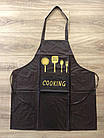 Фартух водонепроникний Кухня для кухні, для творчості, для роботи водовідштовхуючий, фото 6