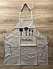 Фартух водонепроникний Кухня для кухні, для творчості, для роботи водовідштовхуючий, фото 3