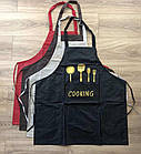 Фартух водонепроникний Кухня для кухні, для творчості, для роботи водовідштовхуючий, фото 2