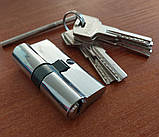 Циліндр лічинка серцевина замка дверного ключ/ ключ ZC 60 30/30 мм симетричний циліндровий механізм, фото 8