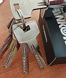 Циліндр лічинка серцевина замка дверного ключ/ ключ ZC 60 30/30 мм симетричний циліндровий механізм, фото 9