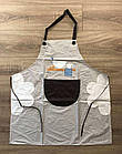 Фартух водонепроникний Шеф для кухні, для творчості, для роботи водовідштовхуючий, фото 3