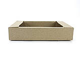 Лоток кондитерський 135*104*30 бурий, 100 шт/уп., фото 3