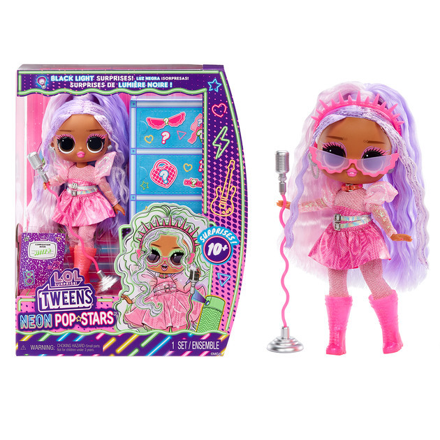 Ігровий набір з лялькою LOL Surprise Tweens Neon Pop Кітті К 120667