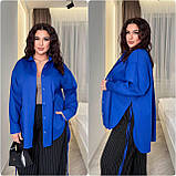 Сорочка жіноча подовжена з зав'язками 22872, фото 2