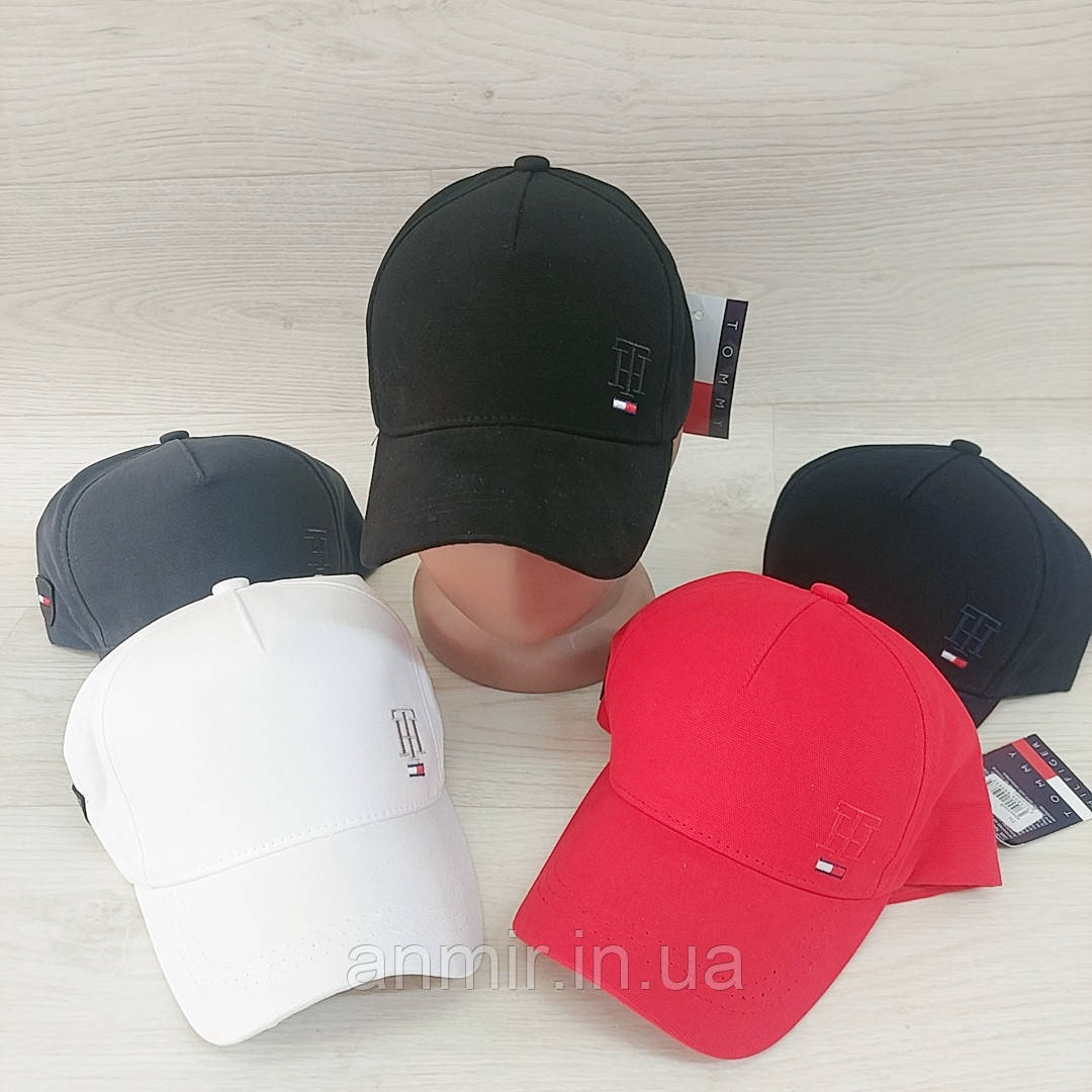 Кепка чоловіча TOMMY котон 56-61 см, кольору міксом