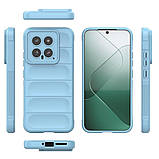 Чохол для смартфона Cosmic Magic Shield for Xiaomi Redmi Note 14 5G Light Blue, антиударний, щільний якісний TPU, фото 2