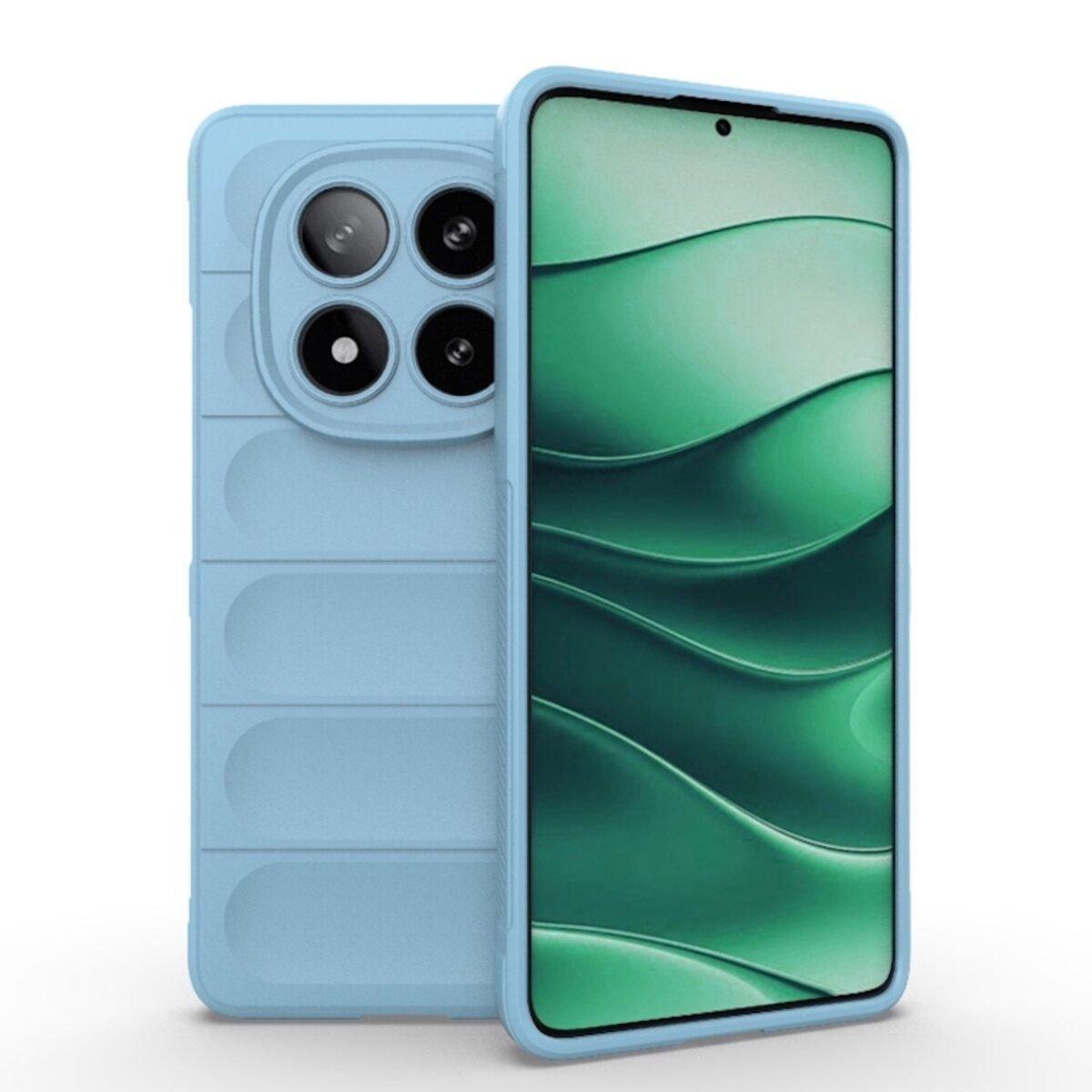 Чохол для смартфона Cosmic Magic Shield for Xiaomi Redmi Note 14 Pro Plus 5G Light Blue, антиударний, щільний TPU, фото 1