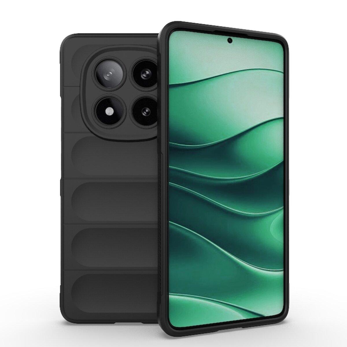 Чохол для смартфона Cosmic Magic Shield for Xiaomi Redmi Note 14 Pro 5G Black, антиударний, щільний якісний TPU, фото 1