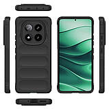 Чохол для смартфона Cosmic Magic Shield for Xiaomi Redmi Note 14 Pro 5G Black, антиударний, щільний якісний TPU, фото 3