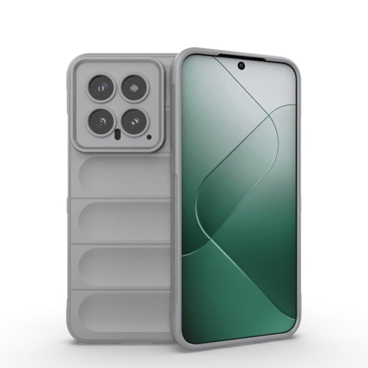 Чохол для смартфона Cosmic Magic Shield for Xiaomi Redmi Note 14 5G Grey Smoke, антиударний, щільний TPU, фото 1