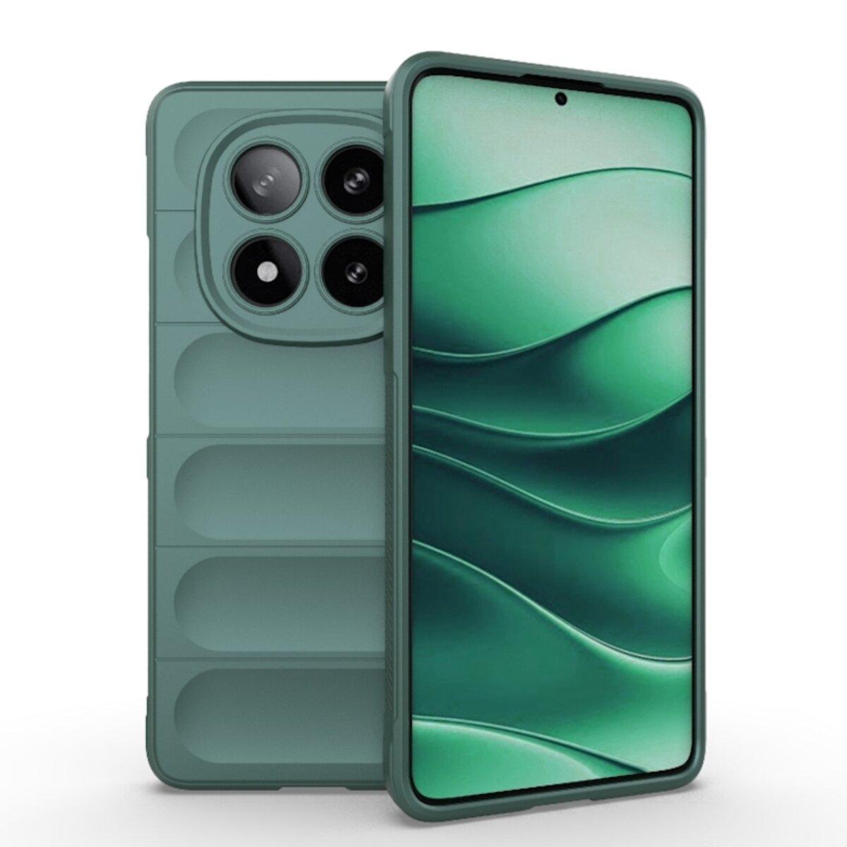 Чохол для смартфона Cosmic Magic Shield for Xiaomi Redmi Note 14 Pro Plus 5G Dark Green, фото 1
