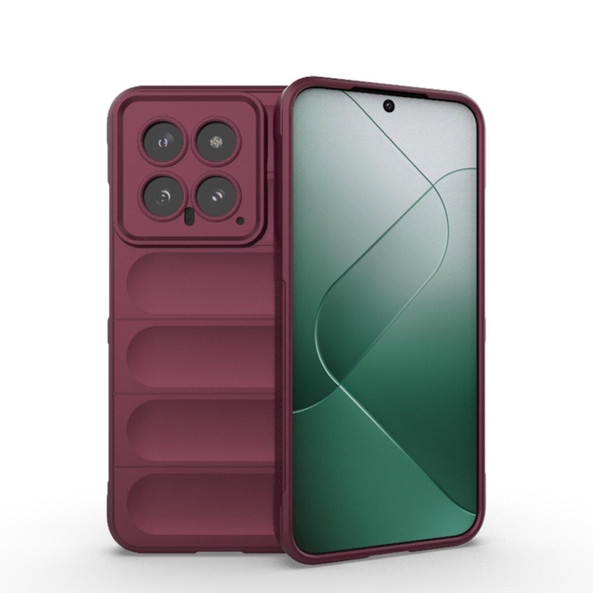 Чохол для смартфона Cosmic Magic Shield for Xiaomi Redmi Note 14 5G Plum, антиударний, щільний якісний TPU, фото 1