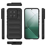 Чохол для смартфона Cosmic Magic Shield for Xiaomi Redmi Note 14 5G Dark Green, антиударний, щільний якісний TPU, фото 2