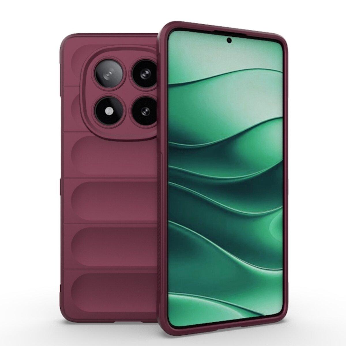 Чохол для смартфона Cosmic Magic Shield for Xiaomi Redmi Note 14 Pro 5G Plus Plum, антиударний, щільний якісний TPU, фото 1