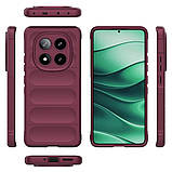 Чохол для смартфона Cosmic Magic Shield for Xiaomi Redmi Note 14 Pro 5G Plus Plum, антиударний, щільний якісний TPU, фото 3
