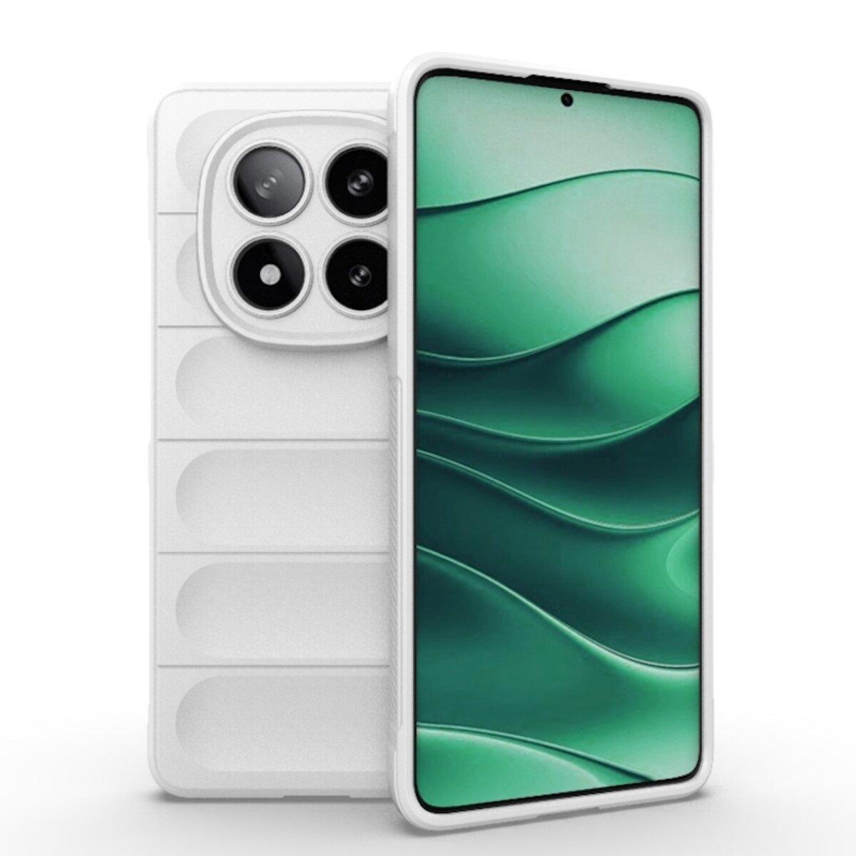Чохол для смартфона Cosmic Magic Shield for Xiaomi Redmi Note 14 Pro Plus 5G White, антиударний, щільний якісний TPU, фото 1