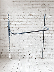 Дуга 1.2 м торгова овальна хромована