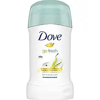 Дезодорант стик Dove Go Fresh Груша антиперспірант для жінок, 40 мл (Оригінал)
