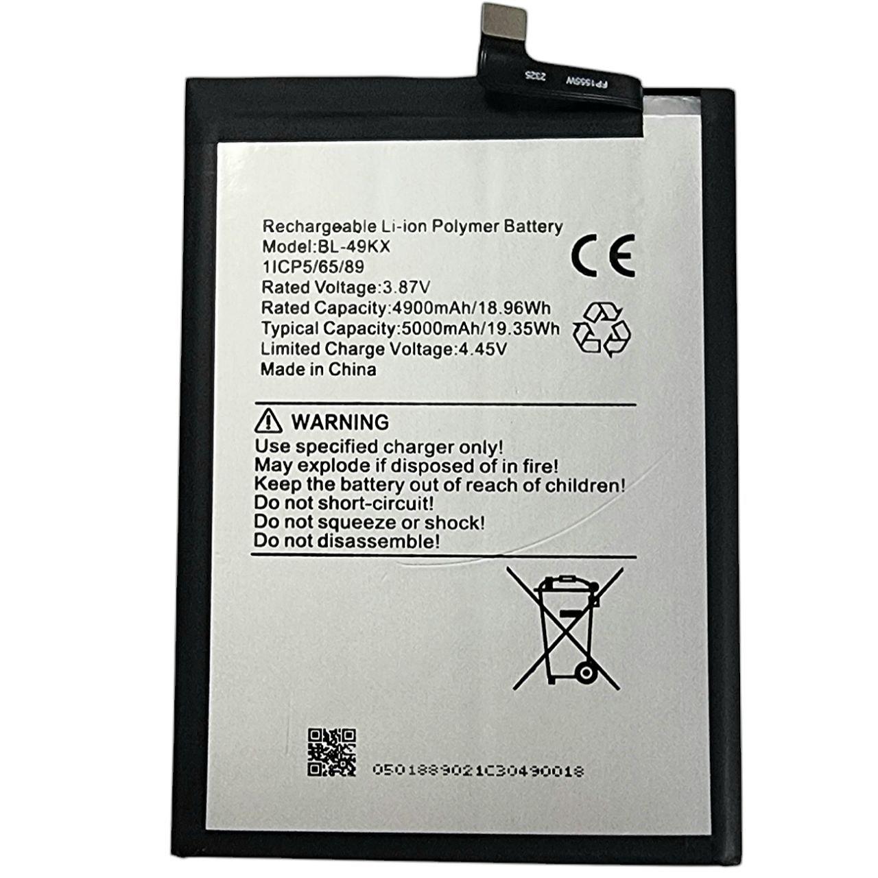 Акумулятор для Infinix Note 11 / Infinix Note 12 / Note 12 Pro (BL-49KX) 5000mAh, фото 1