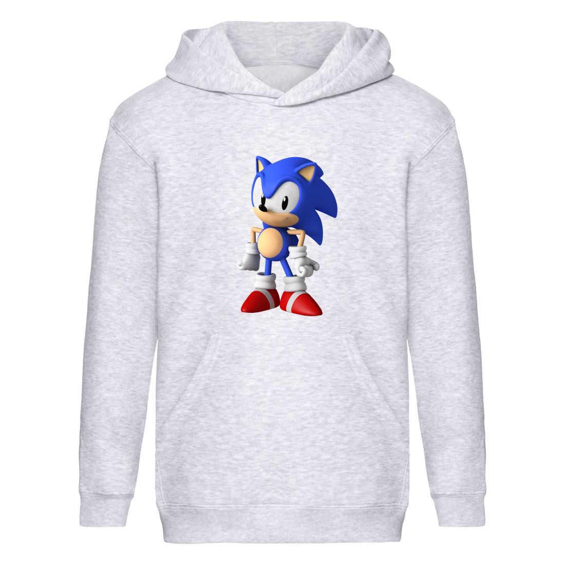 Худі Сонік дитяче (Sonic 007) сіре, 116-128-140-152-164 розмір