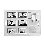 Набір для ремонту безкамерних шин. Шило + нитки для ремонту колеса, фото 4