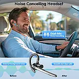 Гарнітура бездротова New Bee NB-M53 Headset Bluetooth V5.1, black, фото 6