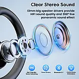 Гарнітура бездротова New Bee NB-M53 Headset Bluetooth V5.1, black, фото 9
