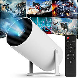 Міні проектор для дому з WiFi, Bluetooth + пульт, HY 300 / Портативний смарт проектор / Проектор для телефону