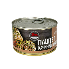 Паштет качиний пікантний 225 г жб