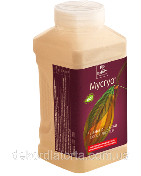 Мікріо Масло какао натуральне TM Cacao Barry 550 гр
