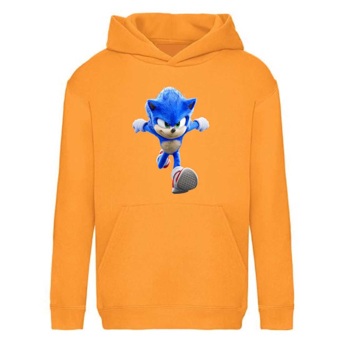 Худі Сонік дитяче (Sonic 009) помаранчеве, 116-128-140-152-164 розмір