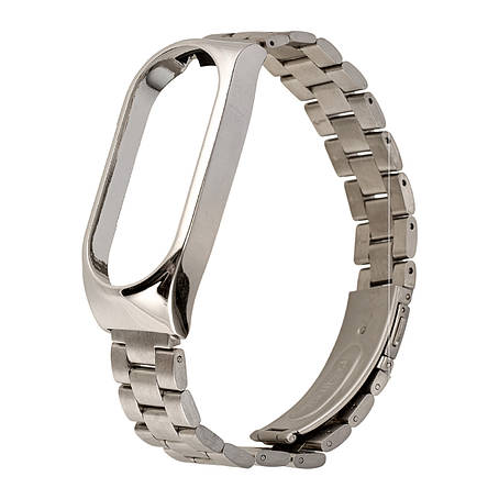 Ремінець Steel Strap Mi Band 8 Silver, фото 1