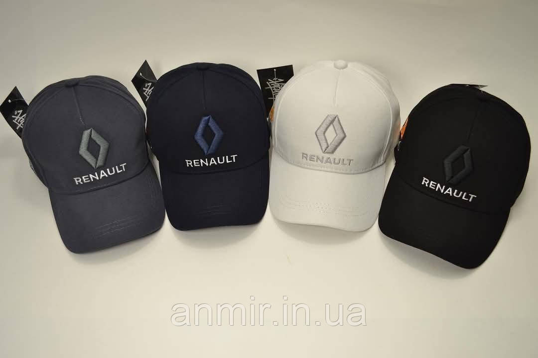 Бейсболка чоловіча демісезонна RENAULT котон розмір 56-61, колір мікс
