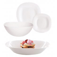 Сервиз LUMINARC CARINE WHITE /19пр. (V8304)