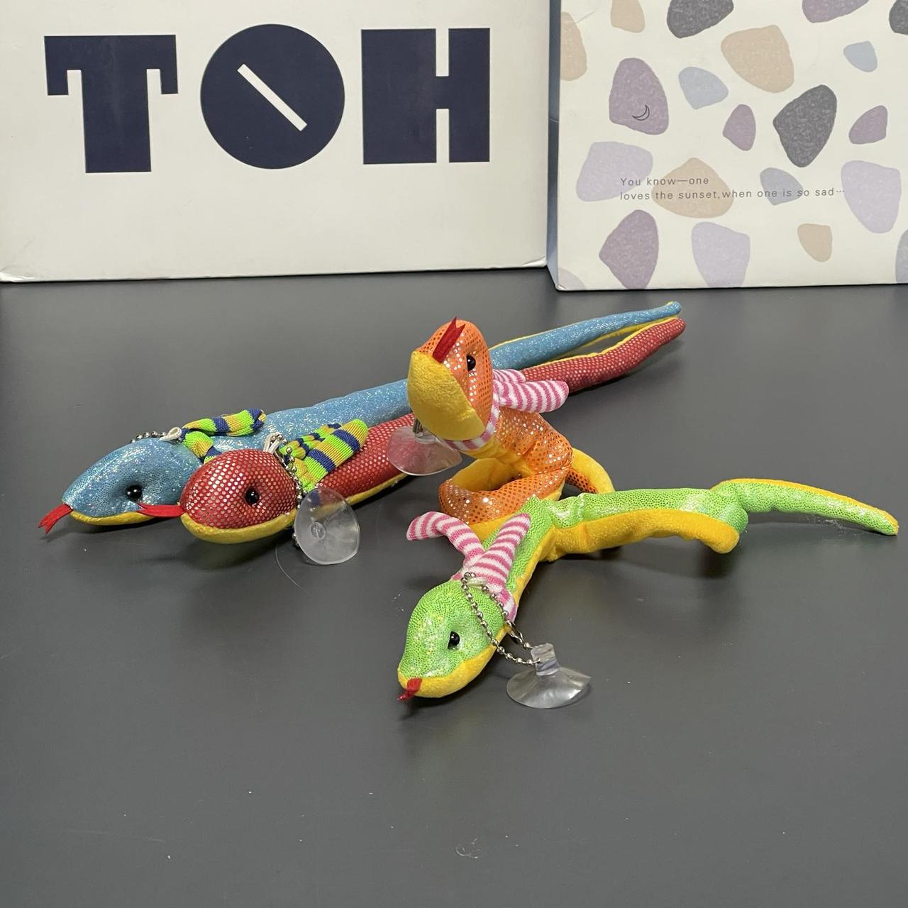 Іграшка "Змія" на присосці, мікс, фото 1