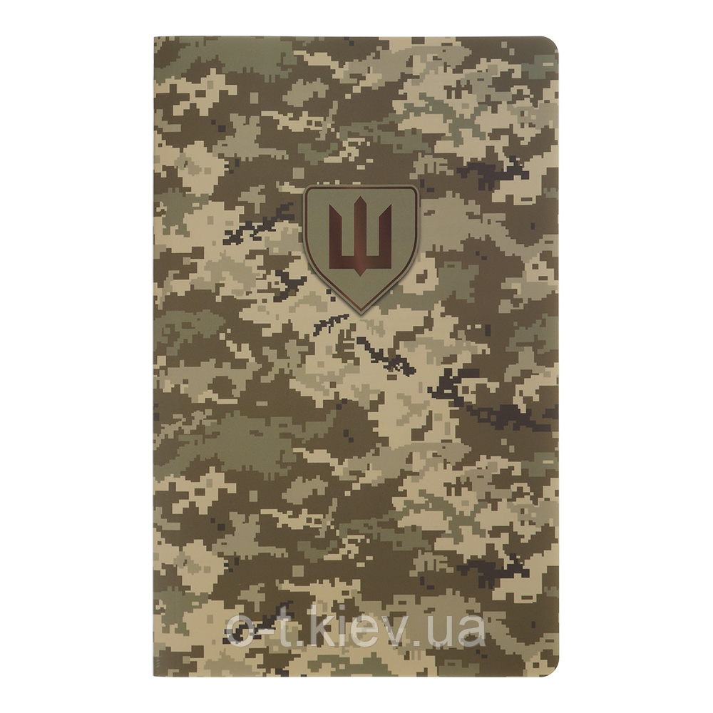 Блокнот книга записна MILITARY, А5, 64 арк., обкладинка з синтетичного каменя BM.295190-04