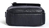 Сумка чоловіча зерниста Vintage 14704 Чорна, фото 2