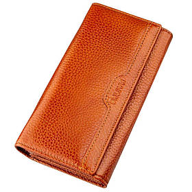 Гаманець горизонтальний жіночий шкіряний BALIYA 18971 Помаранчевий