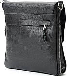 Сумка SHVIGEL 11016 з натуральної шкіри Чорна, фото 4