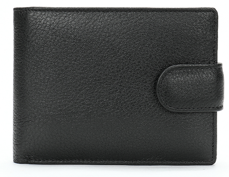 Портмоне чоловіче Vintage 20041 Чорне, фото 1