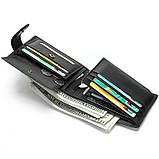 Портмоне чоловіче Vintage 20041 Чорне, фото 5