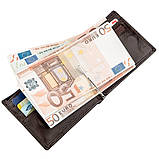 Чоловіче портмоне з Затискачом для купюр Boston 18827 Коричневий, фото 3