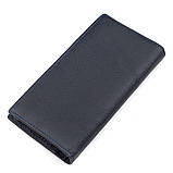 Чоловічий купюрник ST Leather 18370 (ST148) дуже зручний Синій, фото 2