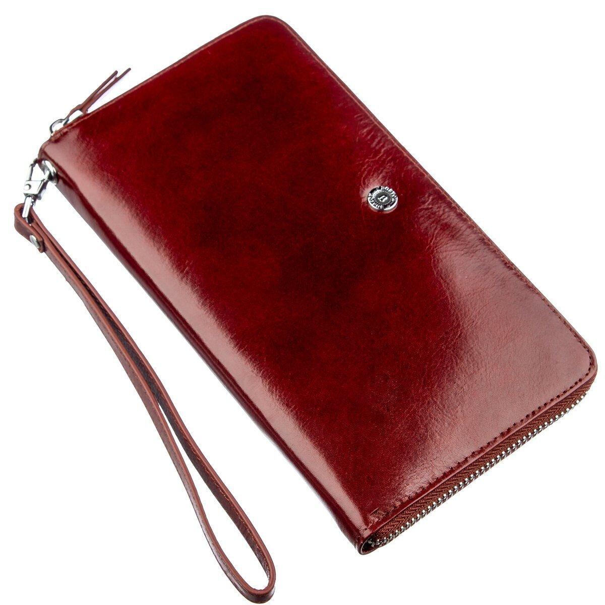 Оригінальна чоловіче портмоне-клатч Boston 18805 Коричневий, фото 1