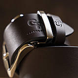 Ремінь Grande Pelle 11054 Коричневий, фото 7