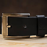 Ремінь чоловічий Grande Pelle 11055 Синій, фото 6