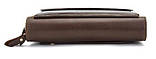Чоловіча барсетка з ремінцем на руку Vintage 14915 Коричнева, фото 5