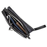 Чоловічий клатч SHVIGEL 11084 шкіряний Чорний, фото 6